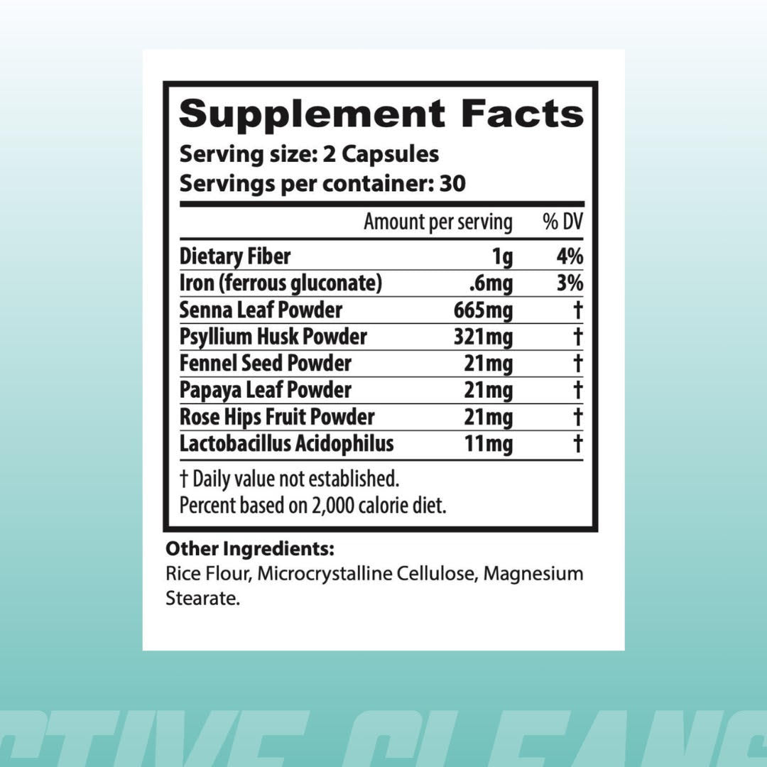 2x Active Cleanse – Apoyo natural para tu bienestar digestivo